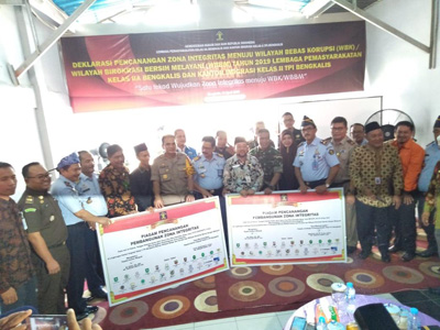 Lapas II Bengkalis Canangkan WBK dan WBBM